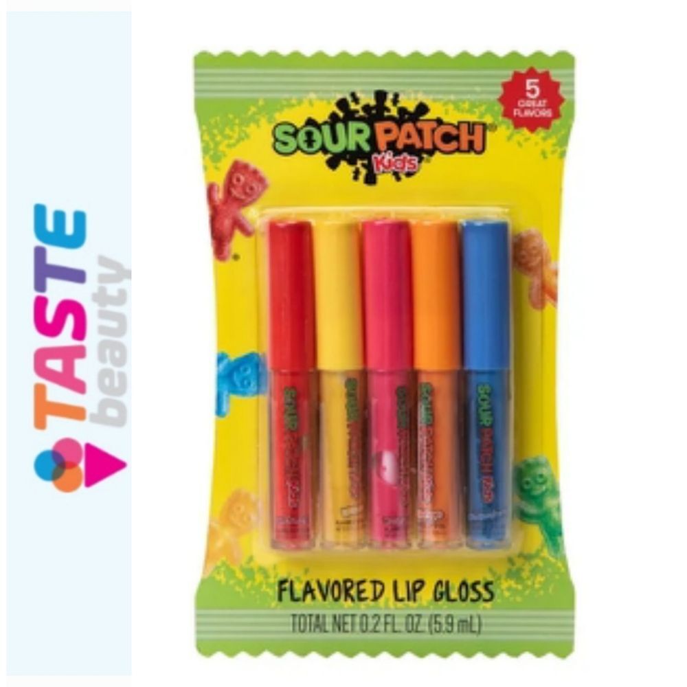 Taste Beauty Sour‎ Patch Kids Flavored Lip Gloss Set